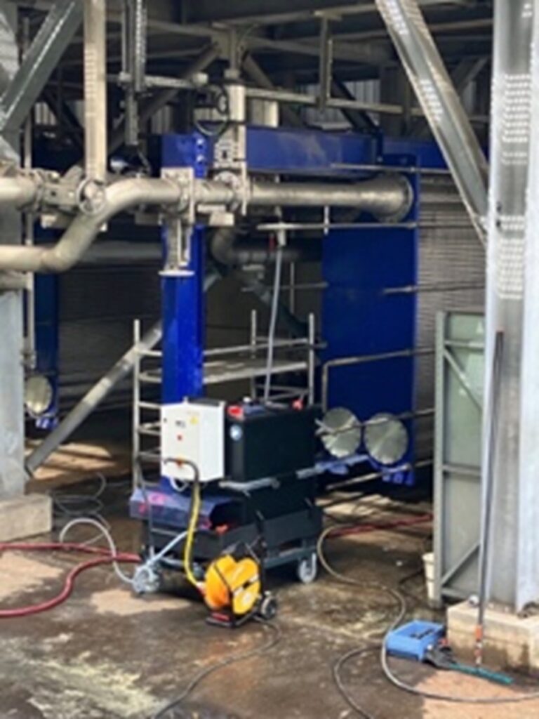 Heat exchanger cleaning service for industrial maintenance and energy efficiency